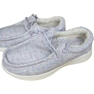 Crevo memory foam kids slip on shoes size 12